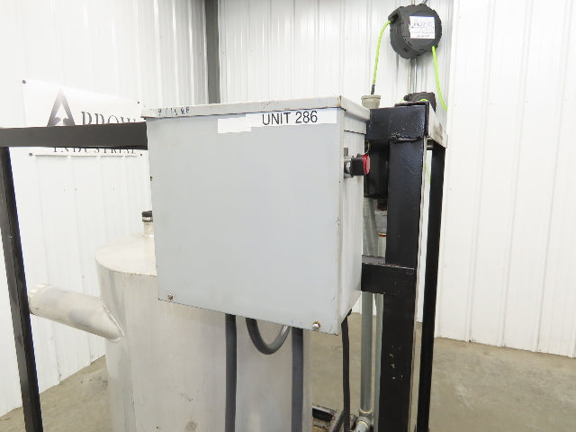 Ametek DR454R58M Vacuum Pump Degassing Holding Tank 100 gal 1.5HP 115V 1PH