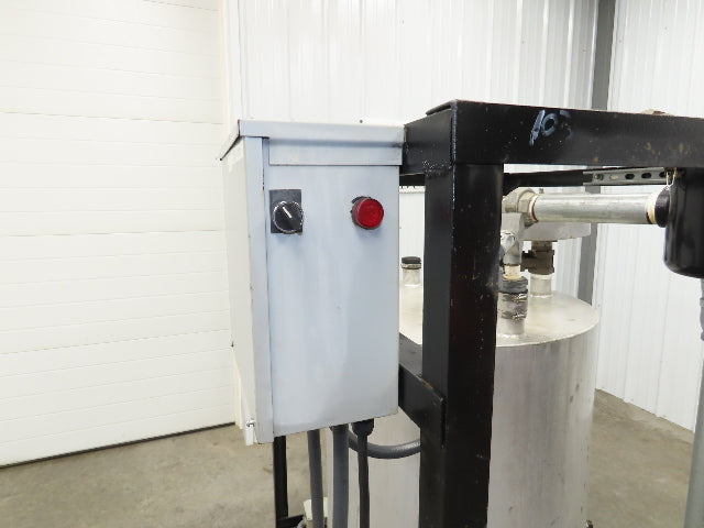 Ametek DR454R58M Vacuum Pump Degassing Holding Tank 100 gal 1.5HP 115V 1PH
