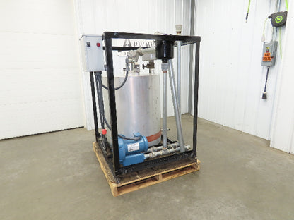 Ametek DR454R58M Vacuum Pump Degassing Holding Tank 100 gal 1.5HP 115V 1PH