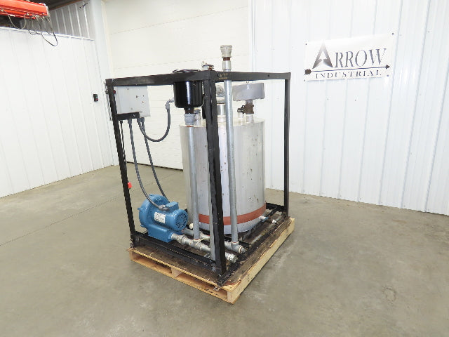 Ametek DR454R58M Vacuum Pump Degassing Holding Tank 100 gal 1.5HP 115V 1PH
