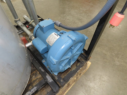Ametek DR454R58M Vacuum Pump Degassing Holding Tank 100 gal 1.5HP 115V 1PH