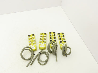 Brad Harrison BTY800P-FBN-05 Woodhead MPIS Actuator 8 Port NPN LED Lot of 4