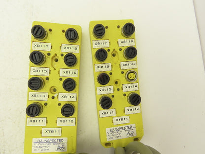 Brad Harrison BTY800P-FBN-05 Woodhead MPIS Actuator 8 Port NPN LED Lot of 4