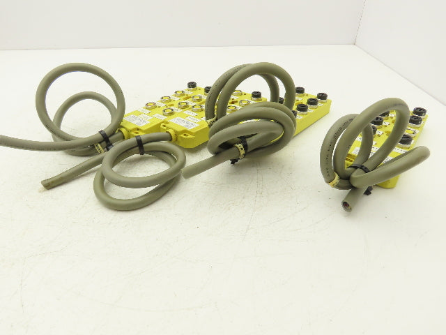 Brad Harrison BTY800P-FBN-05 Woodhead MPIS Actuator 8 Port NPN LED Lot of 4