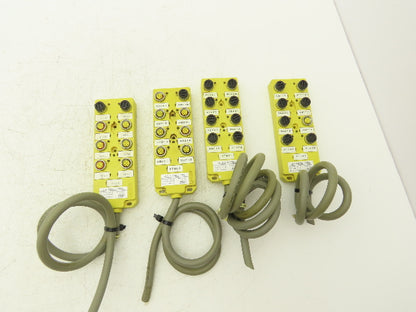 Brad Harrison BTY800P-FBN-05 Woodhead MPIS Actuator 8 Port NPN LED Lot of 4