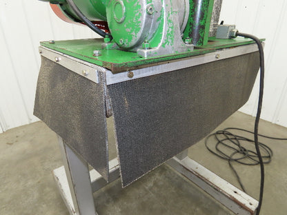 Sweed Machinery 505 Metal Band Scrap Chopper Recycler 120V 3/4Hp Drum Stand