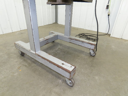 Sweed Machinery 505 Metal Band Scrap Chopper Recycler 120V 3/4Hp Drum Stand