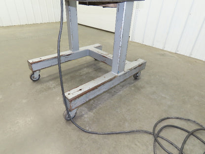 Sweed Machinery 505 Metal Band Scrap Chopper Recycler 120V 3/4Hp Drum Stand