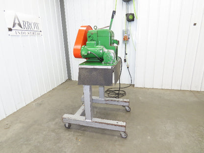 Sweed Machinery 505 Metal Band Scrap Chopper Recycler 120V 3/4Hp Drum Stand