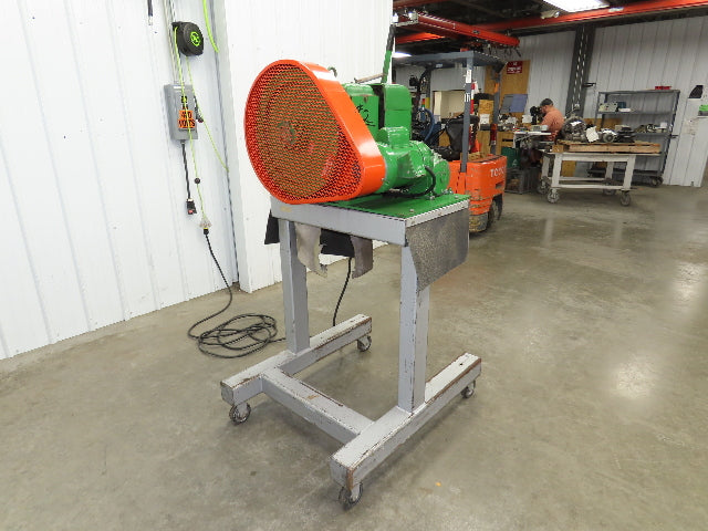 Sweed Machinery 505 Metal Band Scrap Chopper Recycler 120V 3/4Hp Drum Stand