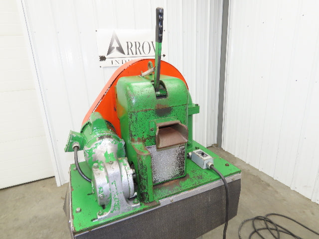 Sweed Machinery 505 Metal Band Scrap Chopper Recycler 120V 3/4Hp Drum Stand