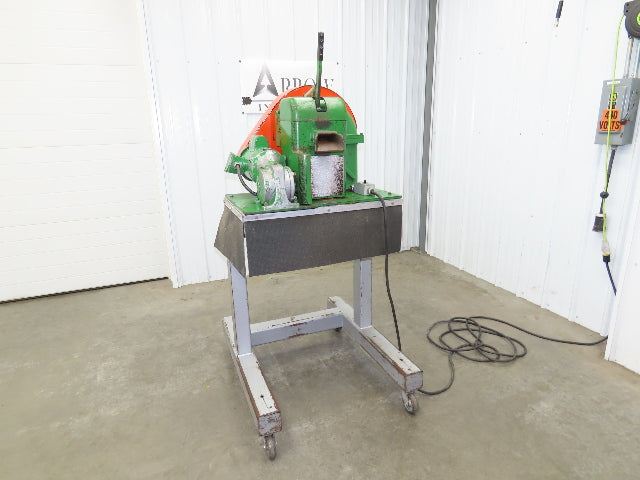 Sweed Machinery 505 Metal Band Scrap Chopper Recycler 120V 3/4Hp Drum Stand