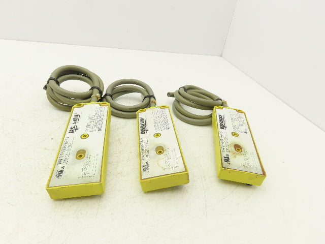 Brad Harrison BTY800P-FBN-10 Woodhead MPIS Actuator 8 Port NPN LED Lot of 3