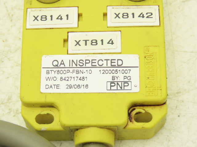 Brad Harrison BTY800P-FBN-10 Woodhead MPIS Actuator 8 Port NPN LED Lot of 3