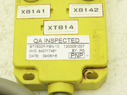 Brad Harrison BTY800P-FBN-10 Woodhead MPIS Actuator 8 Port NPN LED Lot of 3