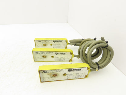 Brad Harrison BTY800P-FBN-10 Woodhead MPIS Actuator 8 Port NPN LED Lot of 3