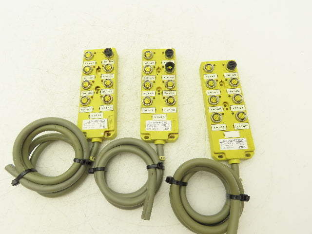 Brad Harrison BTY800P-FBN-10 Woodhead MPIS Actuator 8 Port NPN LED Lot of 3