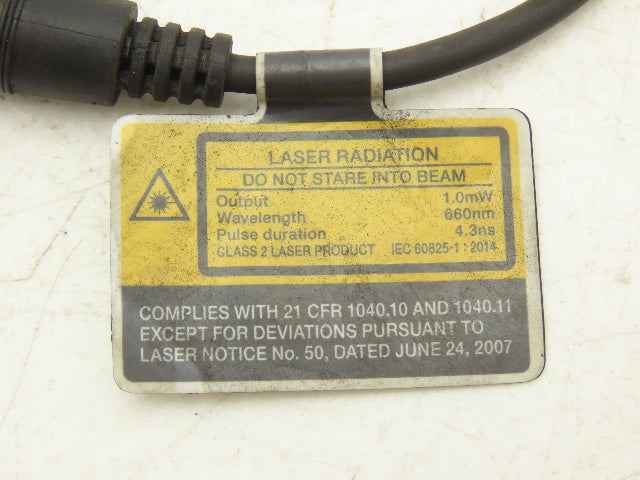 Keyence LR-TB2000C Laser Proximity Sensor 2 Meter 20-30VDC Cable w M12 Connector