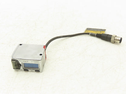 Keyence LR-TB2000C Laser Proximity Sensor 2 Meter 20-30VDC Cable w M12 Connector