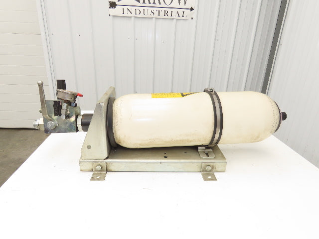 Hydac SB330-20A1/112US-262A Bladder Accumulator 3800psi 20L 5Gal Shut-off Valve