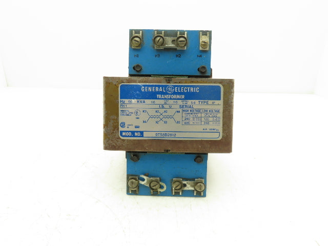 General Electric 9T58B2812 Industrial Control Transformer 1.0 KVA 240/480V 1PH