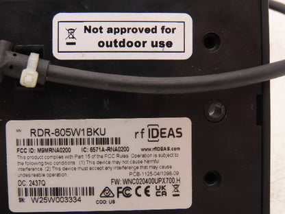 rf Ideas RDR-805W1BKU Wave ID Plus Keystroke V2 Ethernet/IP POE Proximity Reader