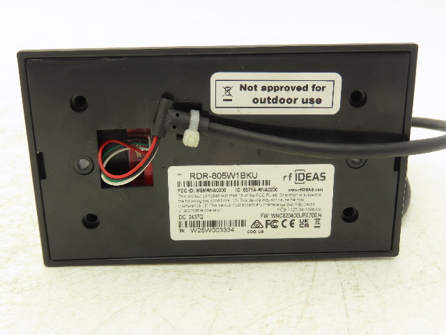 rf Ideas RDR-805W1BKU Wave ID Plus Keystroke V2 Ethernet/IP POE Proximity Reader