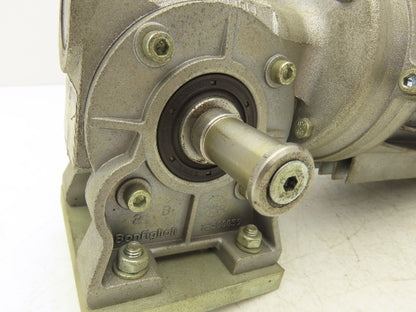 Bonfiglioli BN63B4 Gearmotor .21kw 40:1 Ratio 230/480V Hollow Shaft
