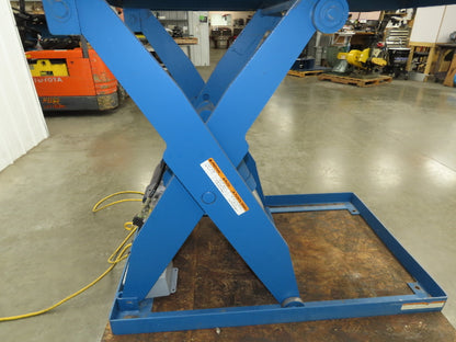 Vestil Hydraulic Scissor Lift Table 2000lb 48"x48" Top 36" Travel 480V 3Ph