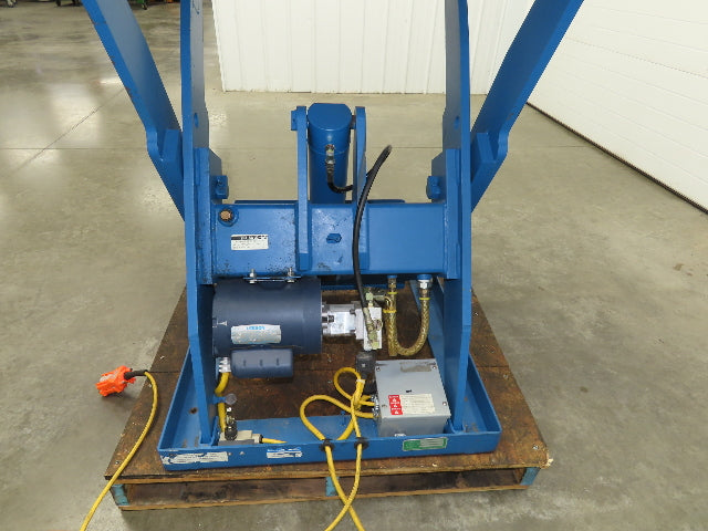 Vestil Hydraulic Scissor Lift Table 2000lb 48"x48" Top 36" Travel 480V 3Ph