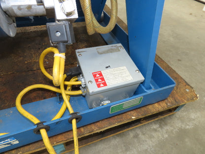 Vestil Hydraulic Scissor Lift Table 2000lb 48"x48" Top 36" Travel 480V 3Ph