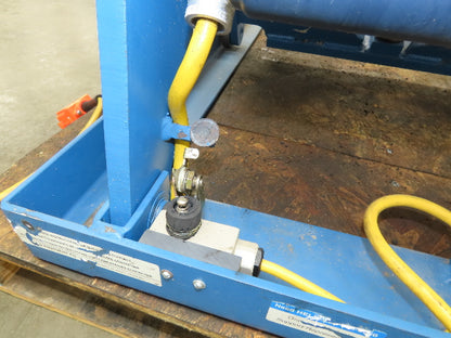Vestil Hydraulic Scissor Lift Table 2000lb 48"x48" Top 36" Travel 480V 3Ph