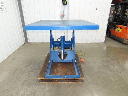 Vestil Hydraulic Scissor Lift Table 2000lb 48"x48" Top 36" Travel 480V 3Ph