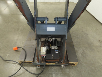 Pentalift Hydraulic Lift Table 5500lbs 48" X 42" Swivel Top 36" Travel 120 Volt