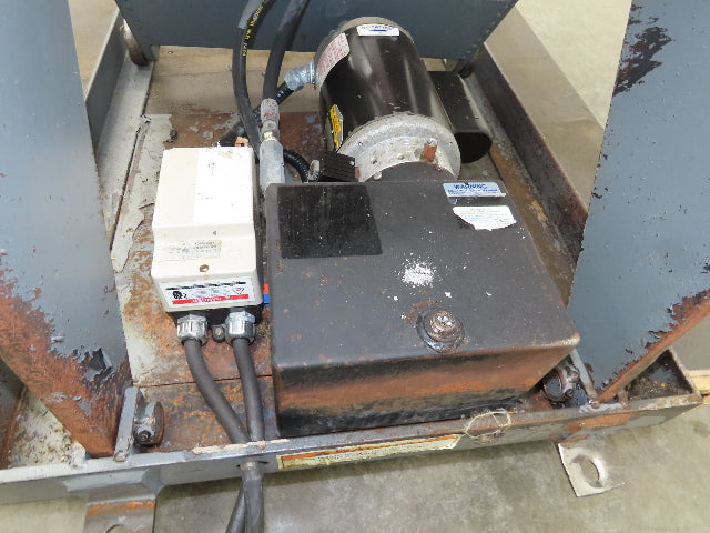Pentalift Hydraulic Lift Table 5500lbs 48" X 42" Swivel Top 36" Travel 120 Volt