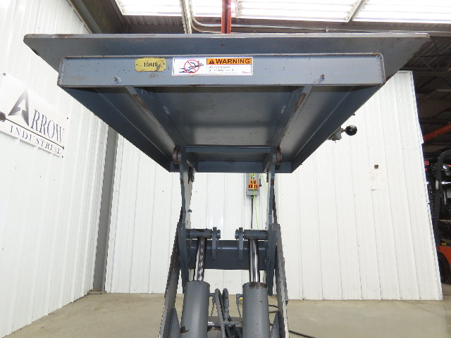 Pentalift Hydraulic Lift Table 5500lbs 48" X 42" Swivel Top 36" Travel 120 Volt