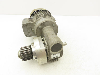 Bonfiglioli BN71C4 Gearmotor .65kw 230/480V 14:1 Hollow Shaft VF44P114P71B14