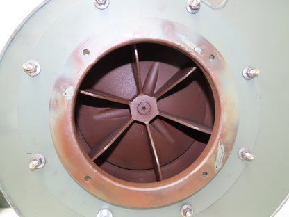 New York Size 126 Blower Centrifugal Fan 715CFM 12" Wheel 8" Inlet 1Hp 460V 3Ph