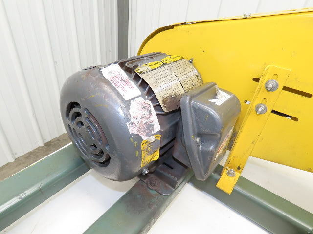 New York Size 126 Blower Centrifugal Fan 715CFM 12" Wheel 8" Inlet 1Hp 460V 3Ph