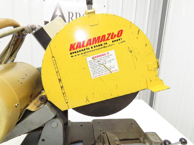 Kalamazoo Cut Off Abrasive Metal Saw 14" Blade 5Hp 230/460V 3Ph Chop Cutting