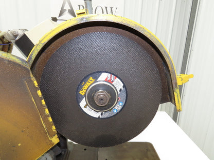 Kalamazoo Cut Off Abrasive Metal Saw 14" Blade 5Hp 230/460V 3Ph Chop Cutting
