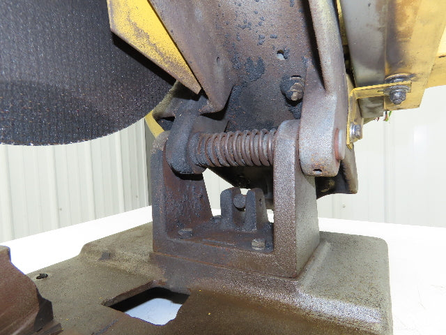 Kalamazoo Cut Off Abrasive Metal Saw 14" Blade 5Hp 230/460V 3Ph Chop Cutting