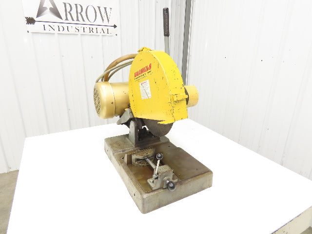Kalamazoo Cut Off Abrasive Metal Saw 14" Blade 5Hp 230/460V 3Ph Chop Cutting