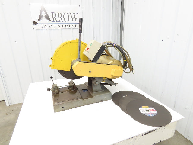 Kalamazoo Cut Off Abrasive Metal Saw 14" Blade 5Hp 230/460V 3Ph Chop Cutting