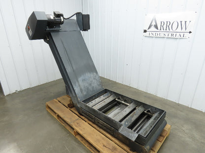 Farris Chip Conveyor Scraper Drag Chain w/Filter 23"x 42"Infeed 44"H 86"L 230V