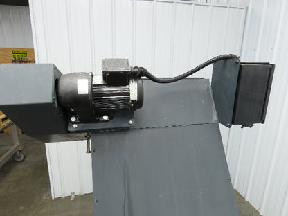Farris Chip Conveyor Scraper Drag Chain w/Filter 23"x 42"Infeed 44"H 86"L 230V
