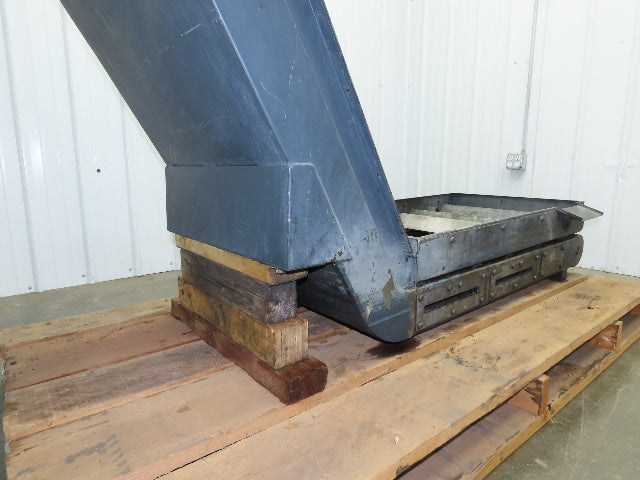Farris Chip Conveyor Scraper Drag Chain w/Filter 23"x 42"Infeed 44"H 86"L 230V