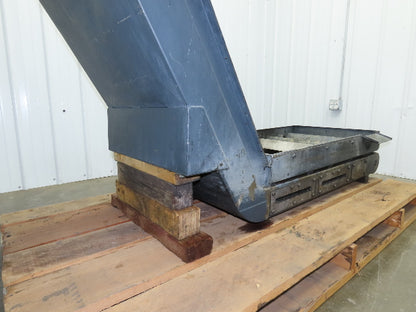 Farris Chip Conveyor Scraper Drag Chain w/Filter 23"x 42"Infeed 44"H 86"L 230V