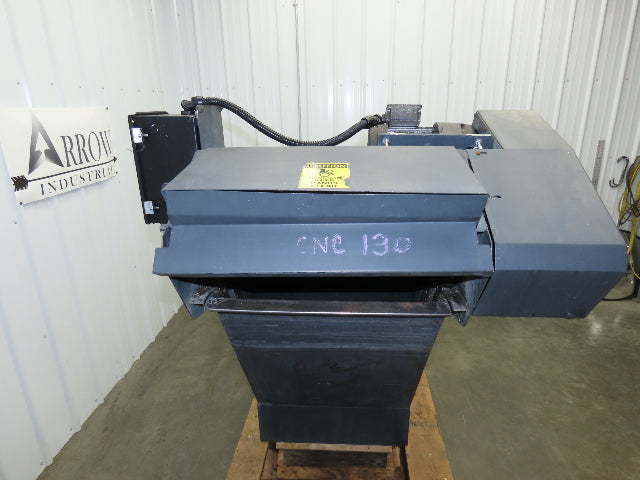 Farris Chip Conveyor Scraper Drag Chain w/Filter 23"x 42"Infeed 44"H 86"L 230V