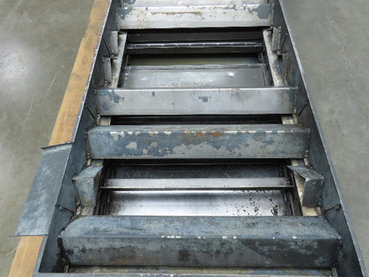 Farris Chip Conveyor Scraper Drag Chain w/Filter 23"x 42"Infeed 44"H 86"L 230V